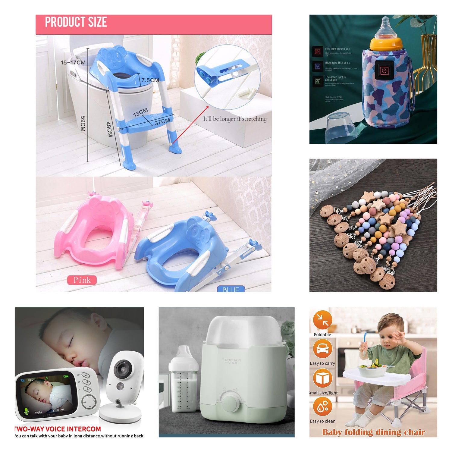 Baby Accessories: Potty Training Items, Toys, Stuffies and More! Newborn, Toddler, and Older