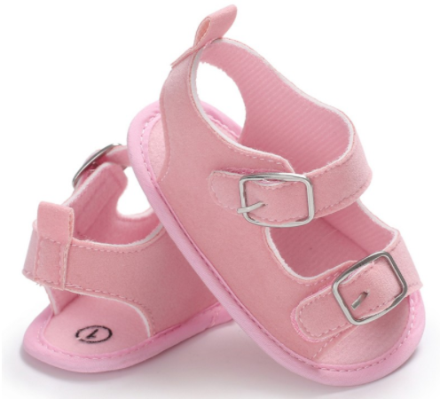 6-12 months handmade light baby sandals 0-1 soft bottom summer BB cloth baby toddler shoes