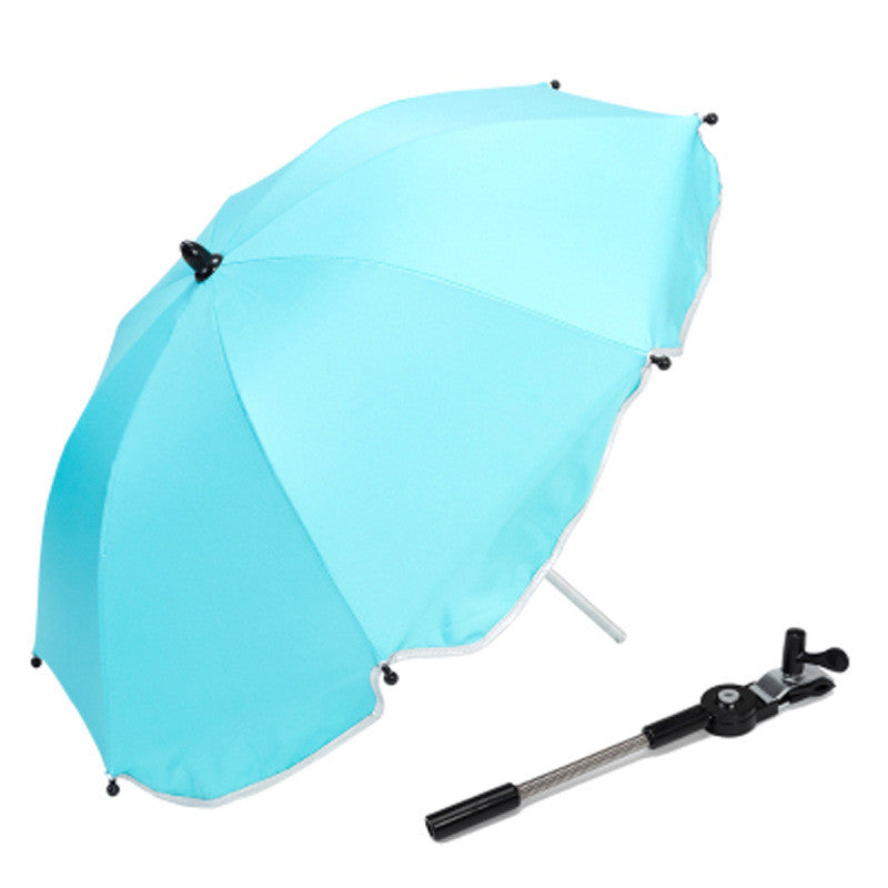 360 Degrees Pram Umbrellas Cart Accessories Adjustable Stroller Umbrella