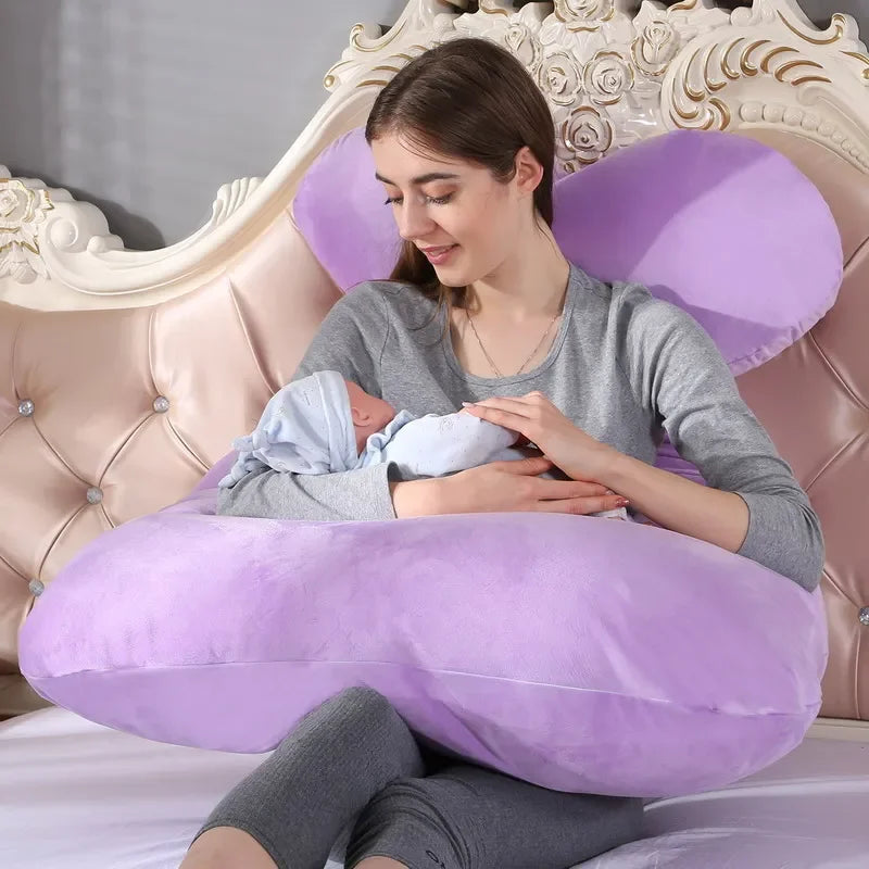 116x65cm Pregnant Pillow for Pregnant Women Soft Cushions of Pregnancy Maternity Support Breastfeeding for Sleep Dropshipping